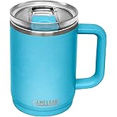 CamelBak Thrive Mug Insulated Stainless Steel Drinkware Nordic Blue, 16oz