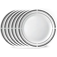 Corelle 6-Piece 10.25" Dinner Round Plates, Vitrelle Triple Layer Glass, Lightweight Round Plates, Large Round Plates, Chip And Scratch Resistant - View #2