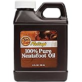 Fiebing's 100% Pure Neatsfoot Oil - Natural Leather Preservative - 8 Fl Oz