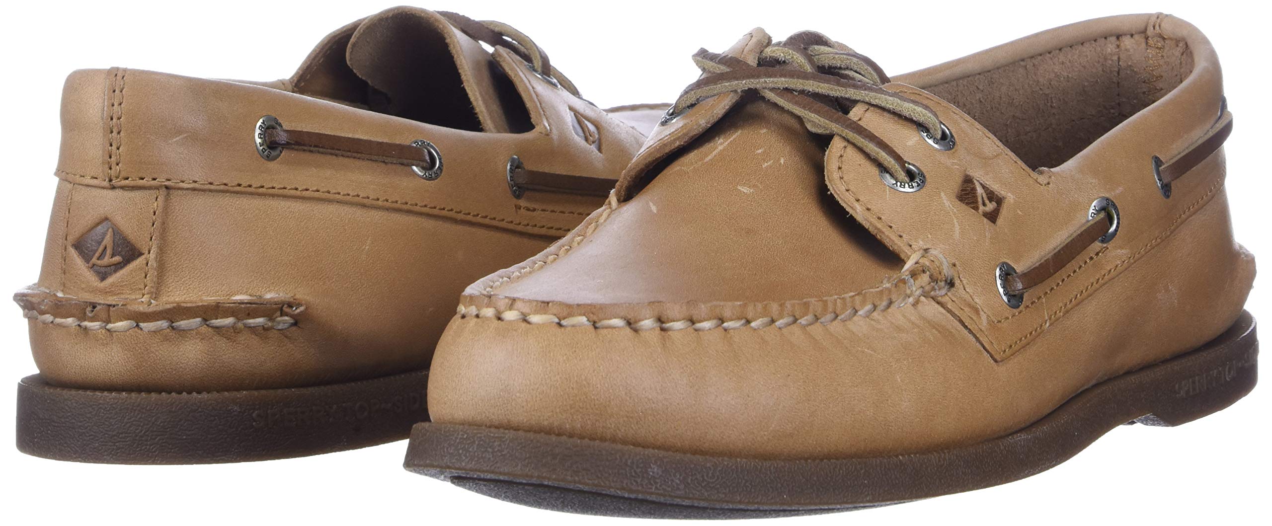 Sperry Men's Authentic Original 2-Eye Boat Shoe, Sahara, 11 M US