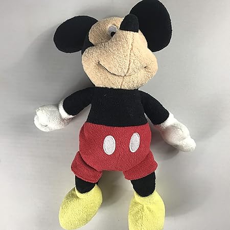 Amazon ディズニー ベビーミッキーマウス ぬいぐるみ クリンクルイヤー 19インチ 大きなぬいぐるみ 抱きしめたくなるおもちゃ スマイル ぬいぐるみ おもちゃ