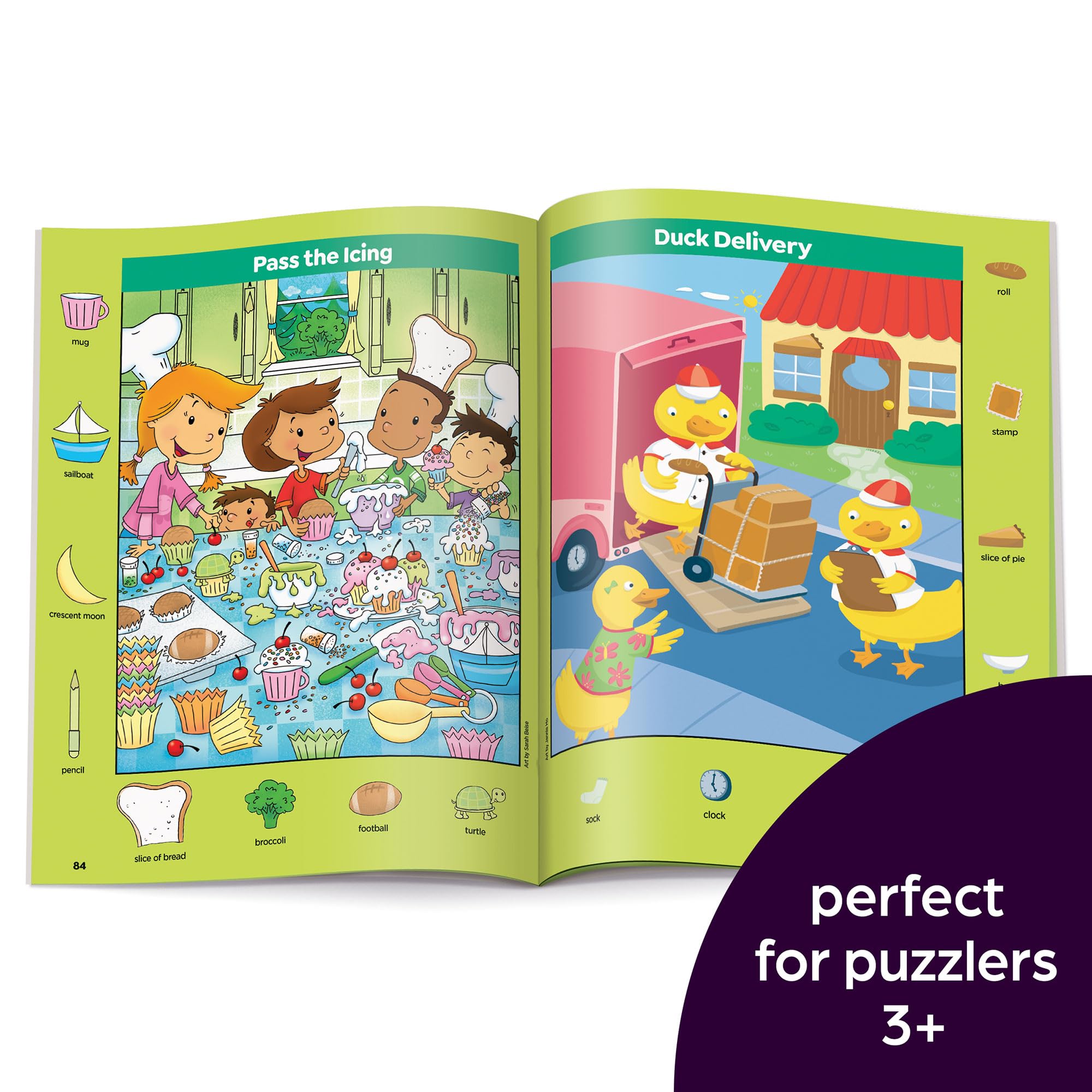 Playtime Sticker Puzzles (Highlights? Sticker Hidden Pictures)