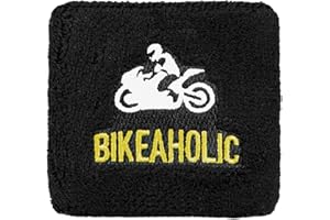MOTOLOOT Brake Fluid Reservoir Cover Sock for Motorcycles, Sporbikes and Gifts by Moto Loot (Bikeaholic)