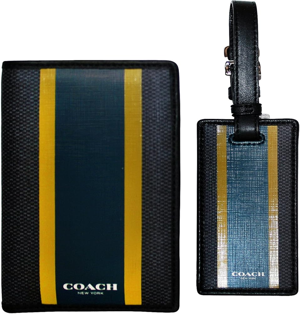 coach luggage tag