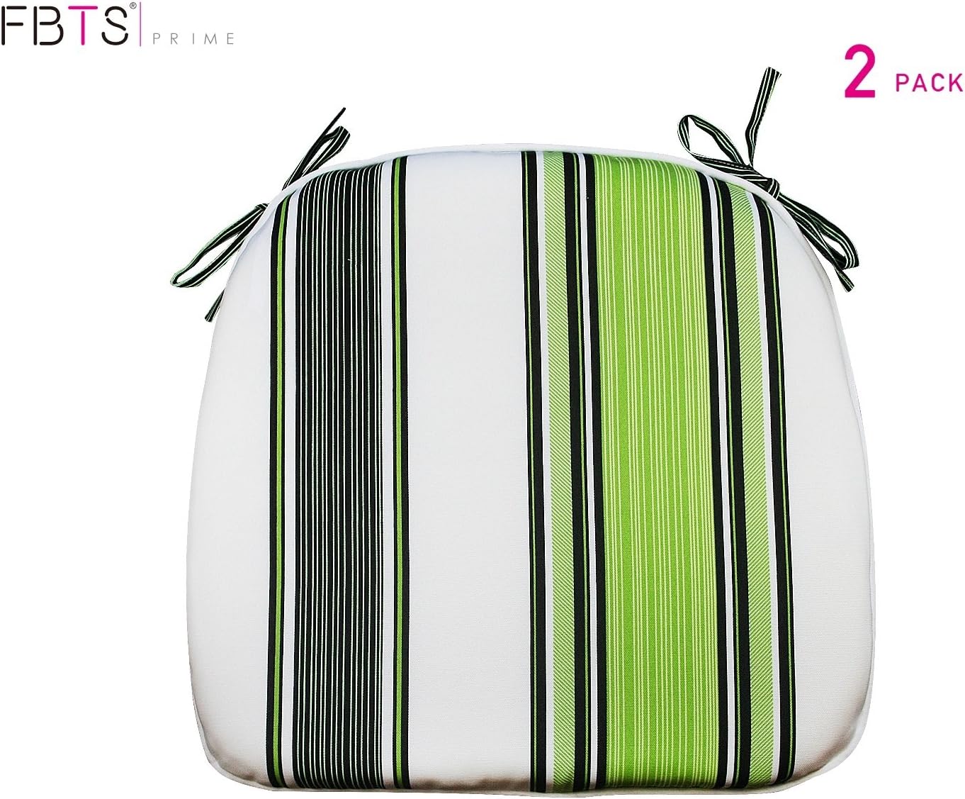 Amazon.com : FBTS Prime Outdoor Chair Cushions (Set of 2) 16x17 Inch