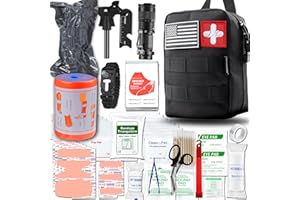SUPOLOGY First Aid Kits with Tourniquet 36" Splint Bandage, Survival Gear and Equipment Multi-Purpose Emergency Bag Tool Kits, Survival First aid Kits Emergency kit for Outdoor Camping Hunting Car