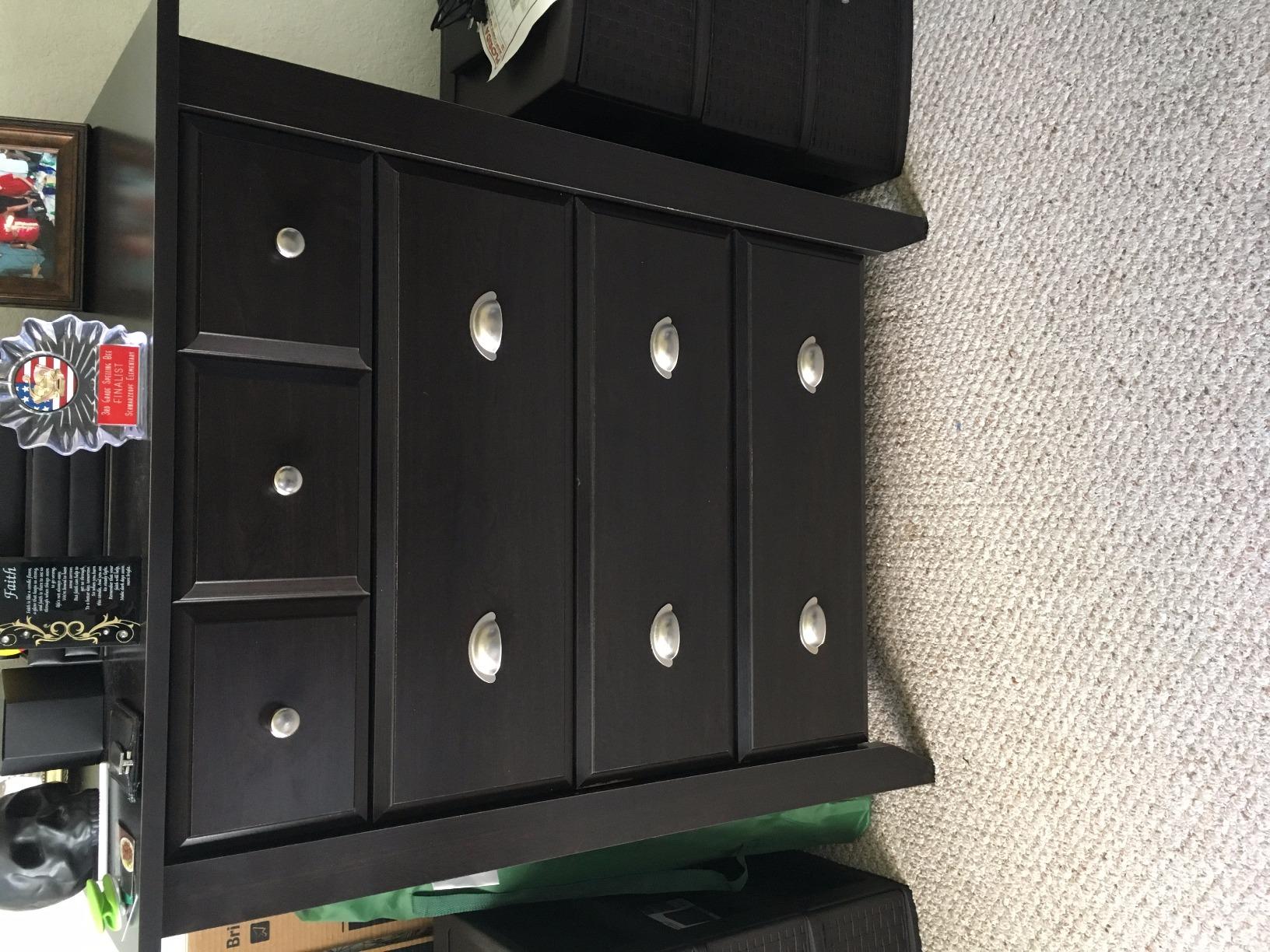 46/mo Finance Sauder Shoal Creek 4Drawer Chest, Jamocha Wood Finish