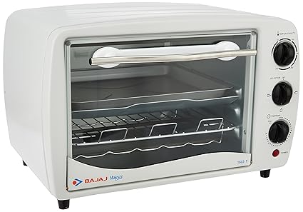 Bajaj Majesty 1603 T 16-Litre Oven Toaster Grill (White)