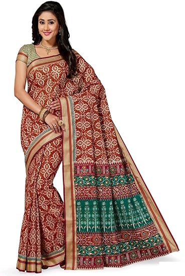 Womens New Gadwal Cotton Sari_GadwalCotton7036