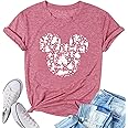 Women Magic Kingdom Castle Shirt Castle Fairy Graphic Tee Women Casual Vacation Holiday Short Sleeve Tee Top
