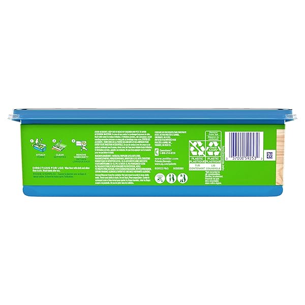 SWIFFER SWEEPER WET WOOD FLOOR MOPPING CLOTHS, 20 COUNT