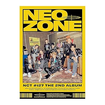 K Pop Nct 127 Nct 127 Neo Zone The 2nd Regular Album N Cover Incl Cd 60pg Photobook 20pg Lyrics Book Postcard Photocard Circlecard Sticker Folded Poster Extra Photocards Amazon Com Music