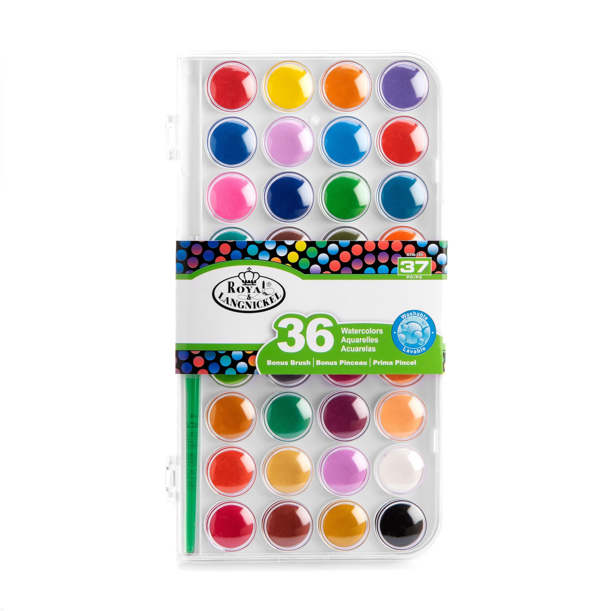 Royal & Langnickel - 36pc Watercolor Cakes Set