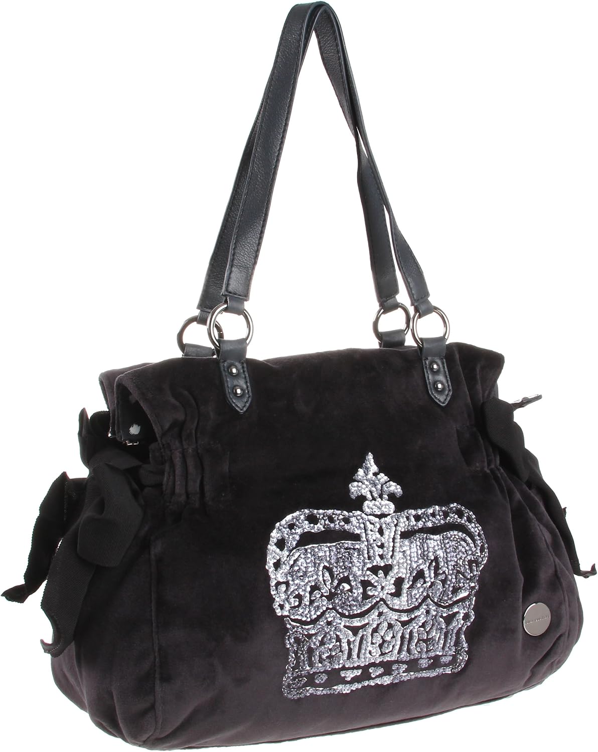 Juicy Couture Vintage Couture Shoulder Bag, Steel Grey, One Size