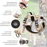HEELE Dog Harness No Pull Camouflage Small Release Front Back Clips view 3
