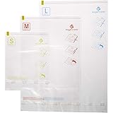 Eagle Creek Pack-It Compression Sac Set, Clear, Set of 3 (S, M, L)