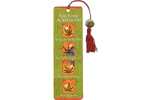 The Four Agreements Beaded Bookmark