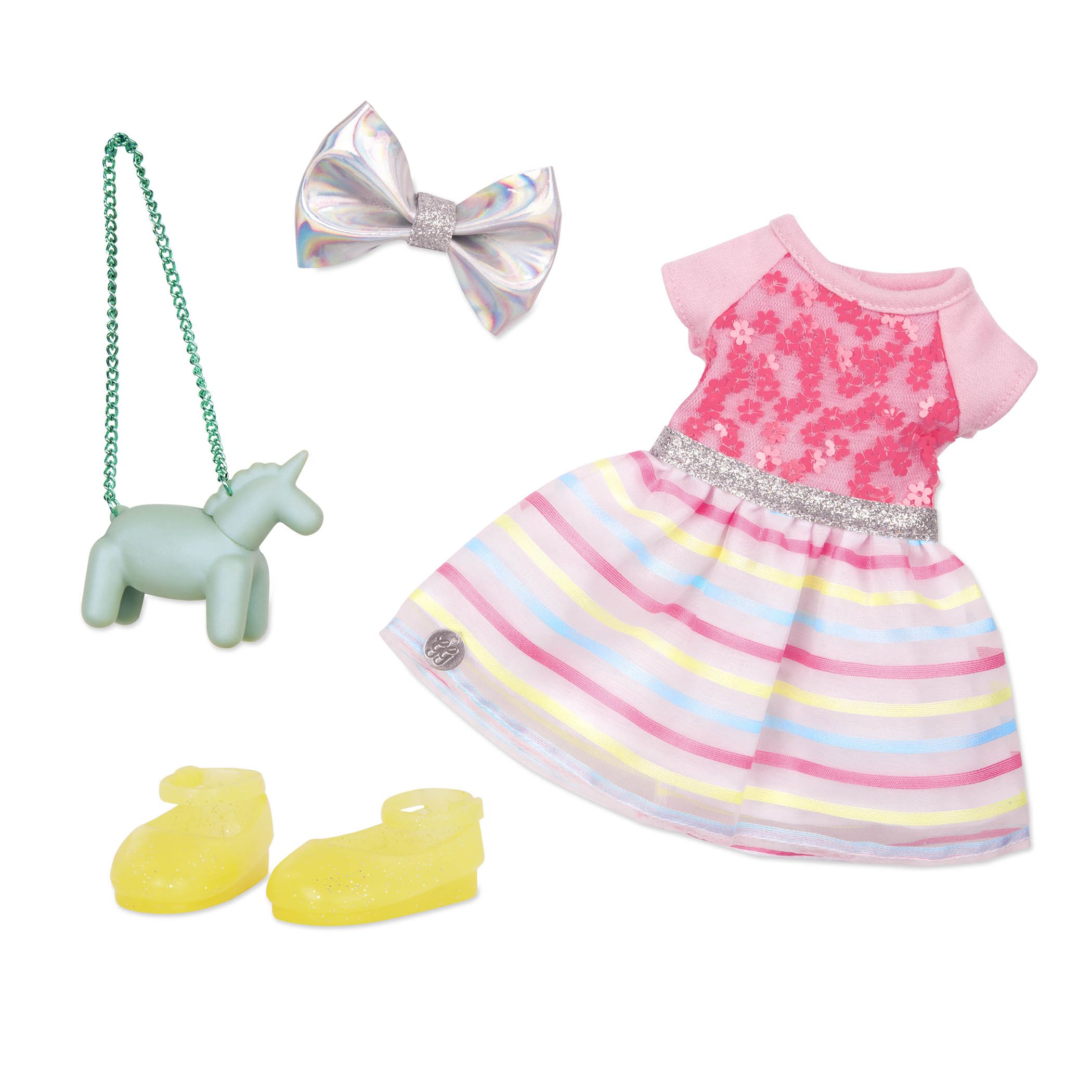 Glitter Girls – 14-Inch Doll Clothes – Shiny Flowers In Bloom Outfit – Toys, Clothes & Accessories For Girls 3 – Year – Old & Up , Pink — image 1