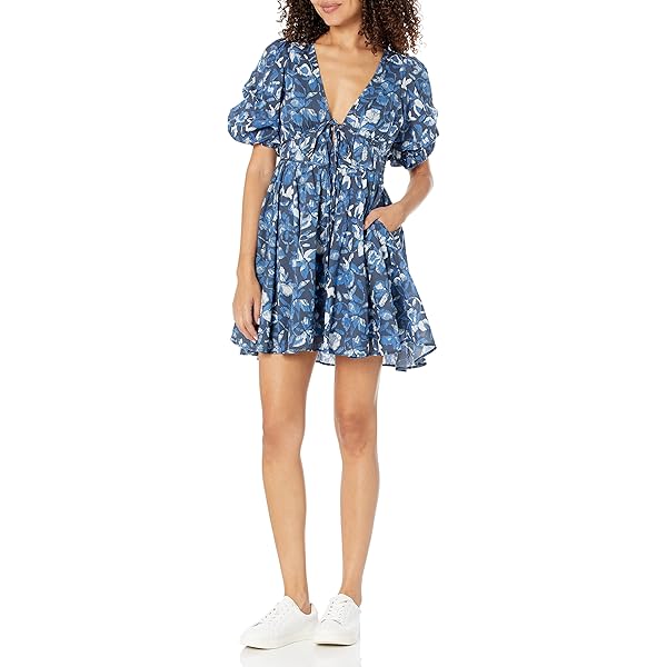Joie Womens MEREDINE Dress, Navy Blazer Multi, 2 at Amazon Women's Clothing  store