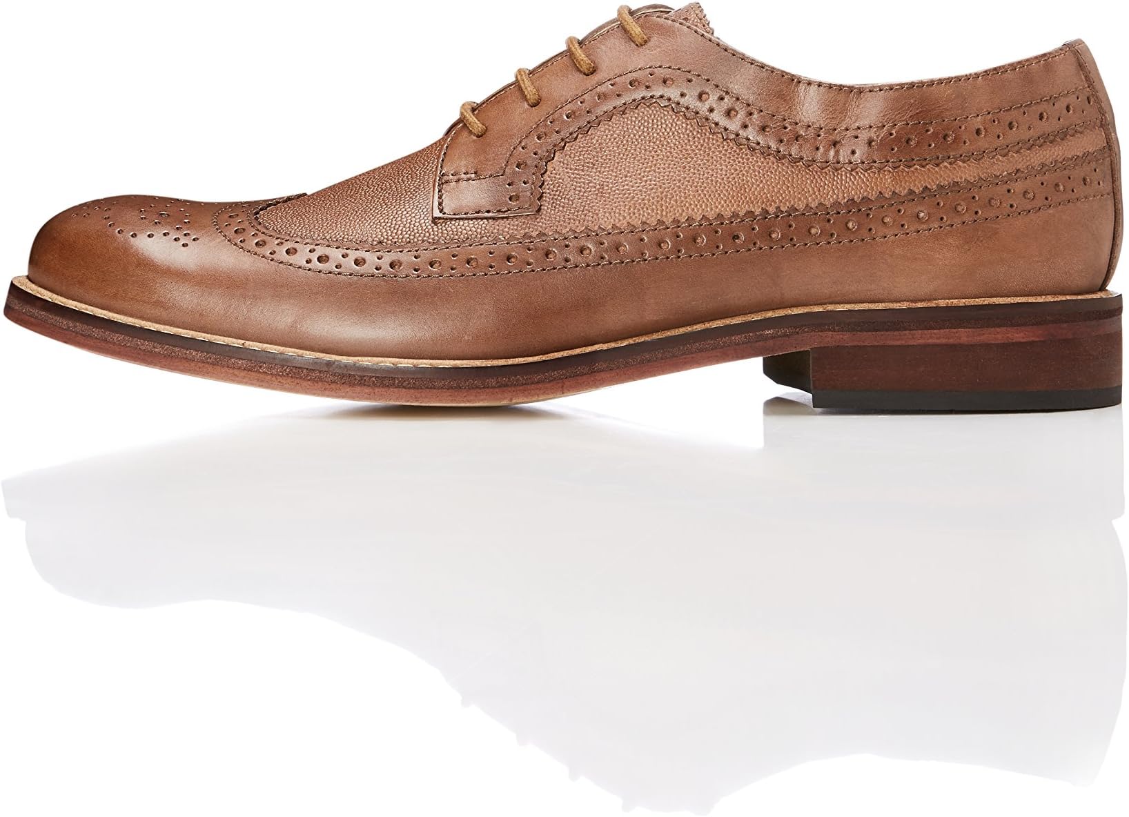 Amazon Brand - find. Men's Derby in Brogue Style Lace Up