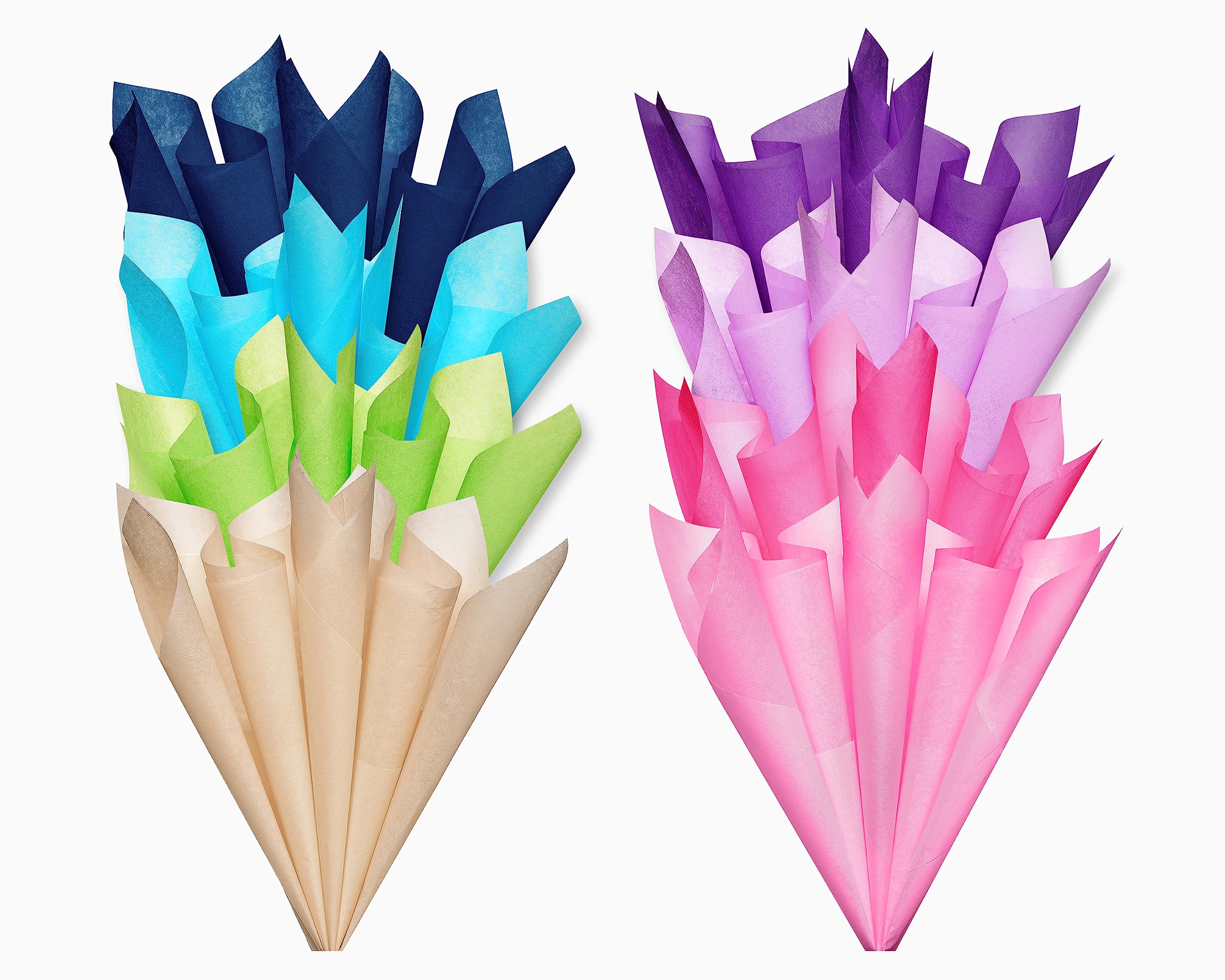 American Greetings 40 Sheet 20 in. x 20 in. Jewel Tone Tissue Paper for All Occasions