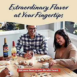 Torani Coffee Syrup, Bourbon Caramel Flavoring for