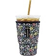Amazon.com: Java Sok Reusable Neoprene Insulator Sleeve for Iced Coffee ...