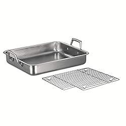 Tramontina Rectangular Roasting Pan with Basting