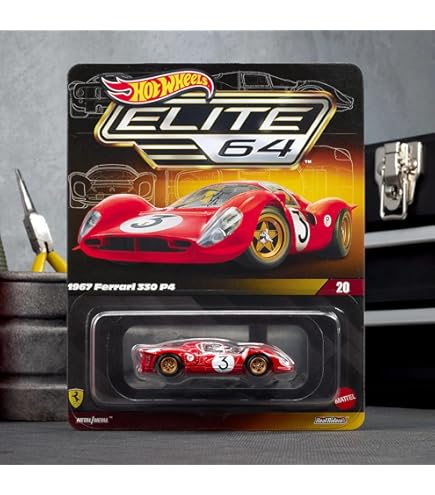 Amazon.com: Hot Wheels Ferrari P4 : Toys & Games