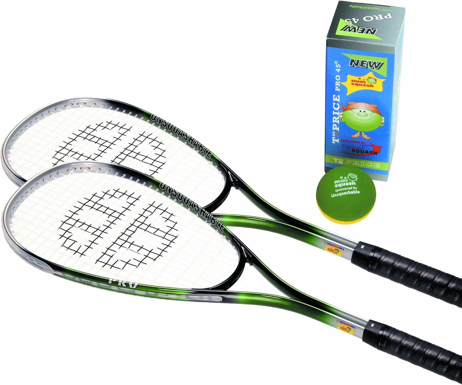 Sure Shot 2 Player Adult Squash Set 2 rackets and 3 balls Amazon.co