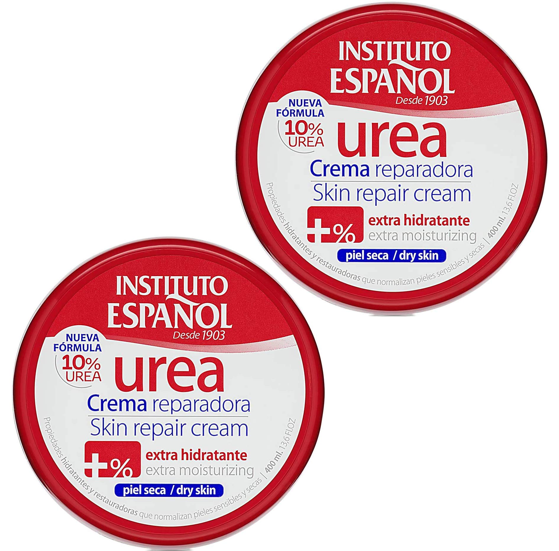 Instituto Espanol Urea Advanced Repair Cream Urea Dry Skin Body Cream Face Cream Hand Cream Body Cream 2x400ml