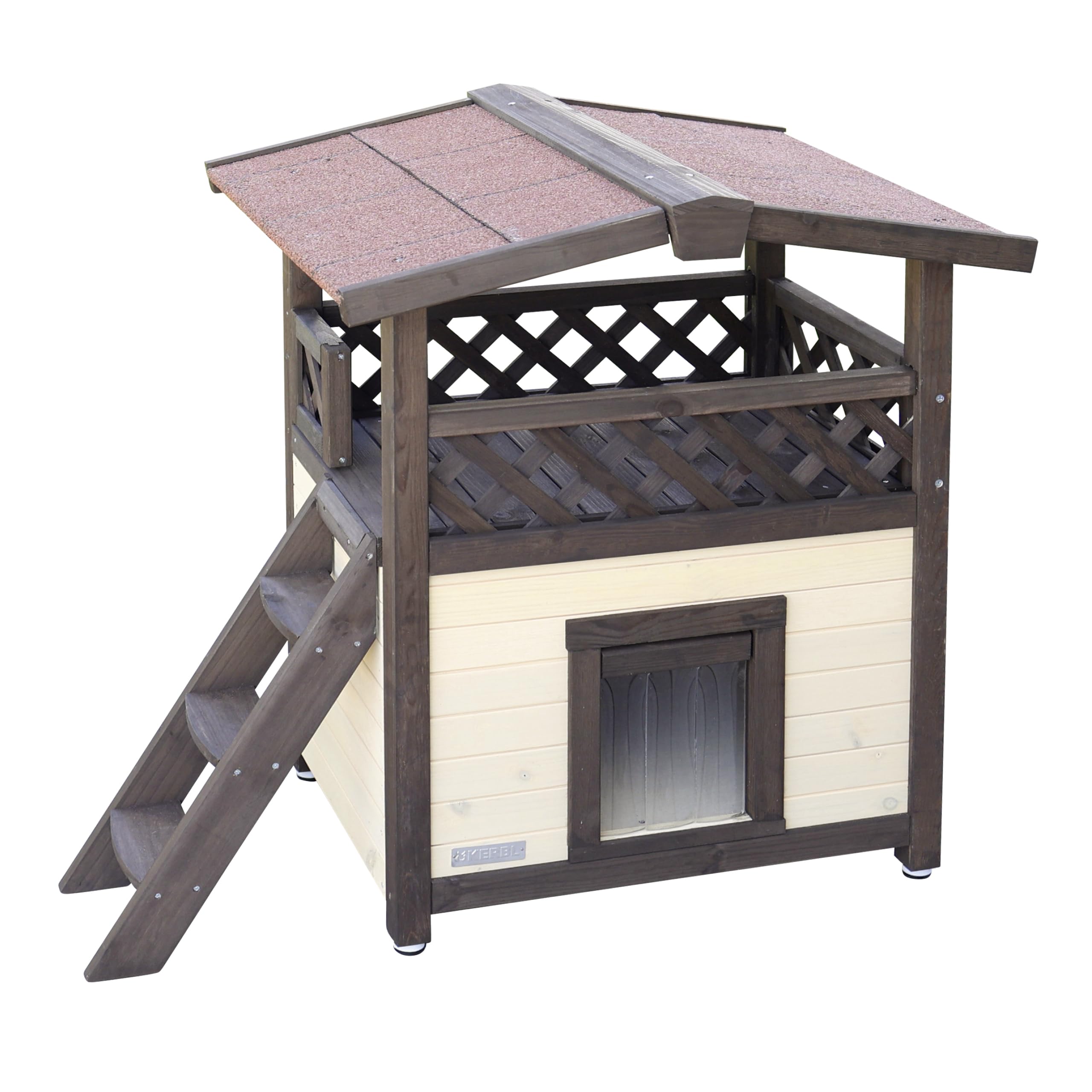 Kerbl Cat House "4-Seasons Deluxe" 88x57x77cm