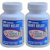 Lactase Enzyme 360 Caplets Generic Lactaid Original Strength