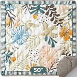 momcozy Forest World Play Mat 127x127cm Water-Resistant Non-Slip view 7