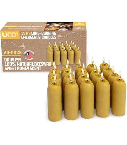 thumbnail image 2 of Emergency Candle In Jar 36 Hour Burn Time 3 Wick Survival Gear 2 of 13