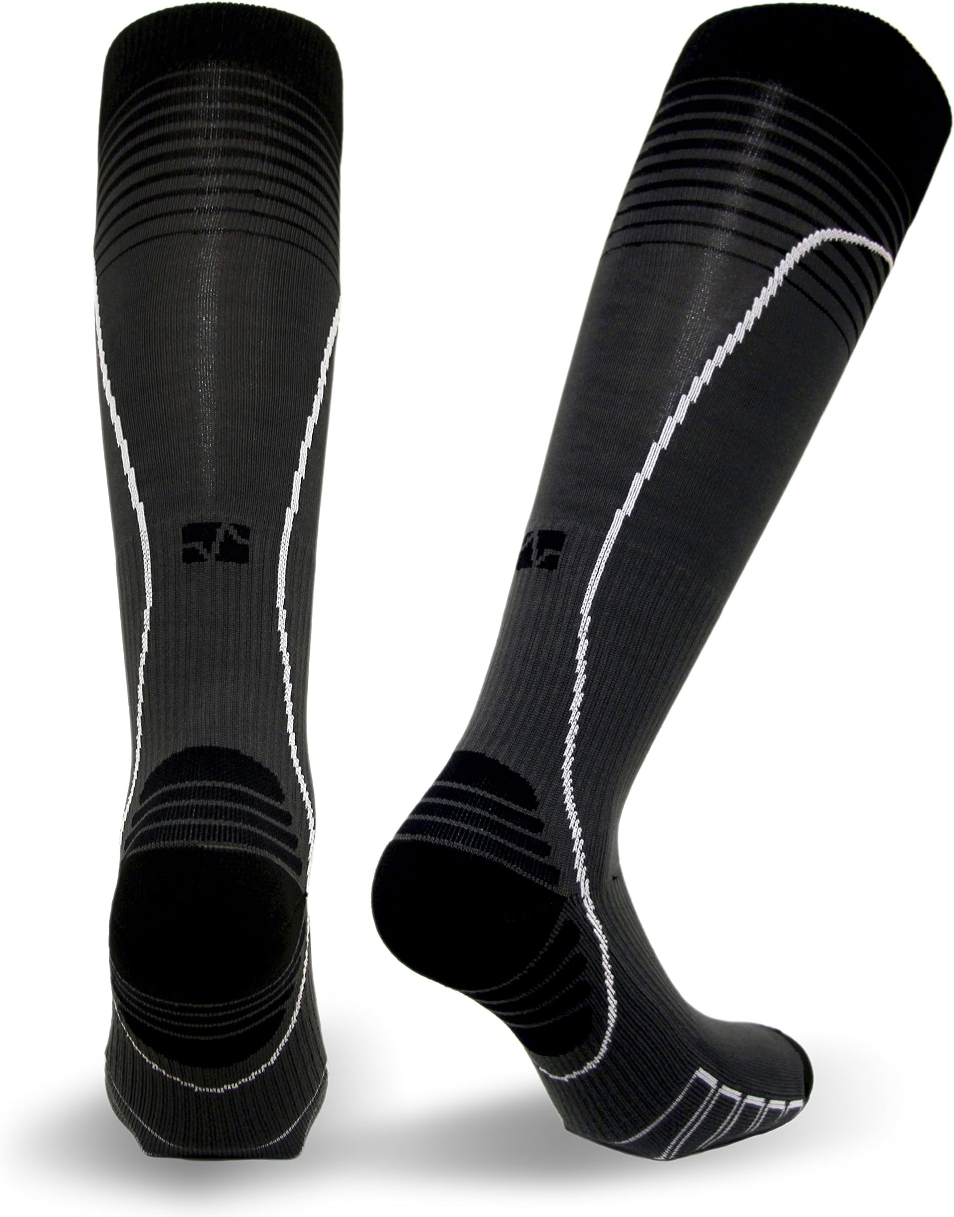 Vitalsox Italian Premium Patented Graduated Silver Drystat Running Socks(1Pair-Compression)
