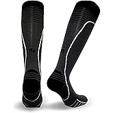 Vitalsox Italian Premium Patented Graduated Compression Silver Drystat Running Socks(1Pair-Compression)