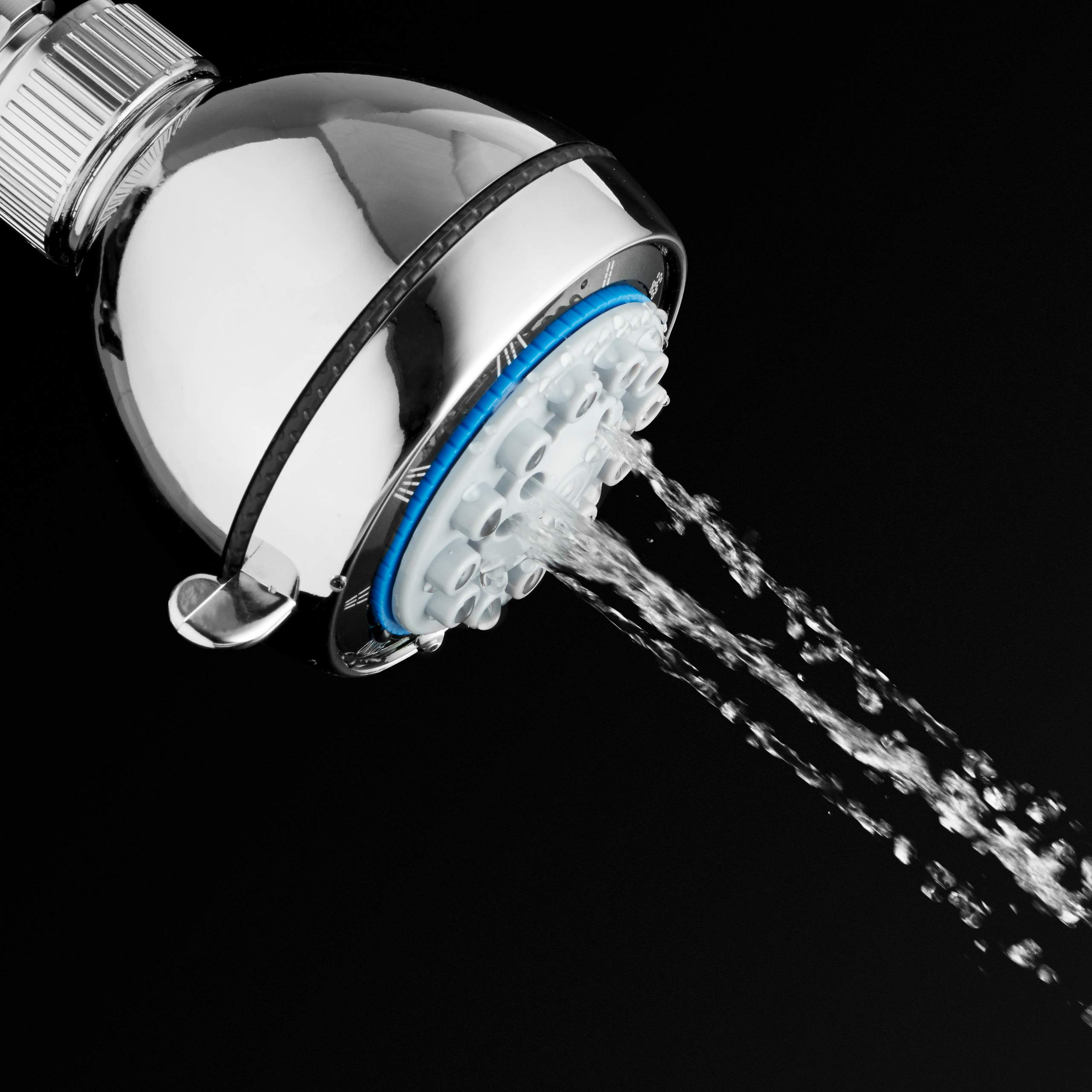 Shower Head with 8 Spray Settings; 2.5 GPM Flow Rate; Sealant Tape Included 680168962305 eBay