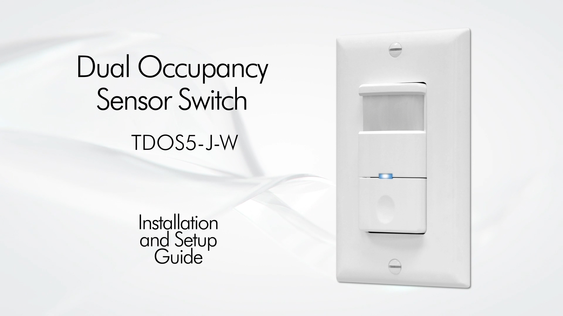 TOPGREENER PIR Passive Infrared Motion Sensor Switch, No Neutral