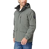 Free Country Men's 3 in 1 Winter Softshell Ski Jacket Water and Wind Resistant Coat Warm Insulated Hooded for Men-Patrol