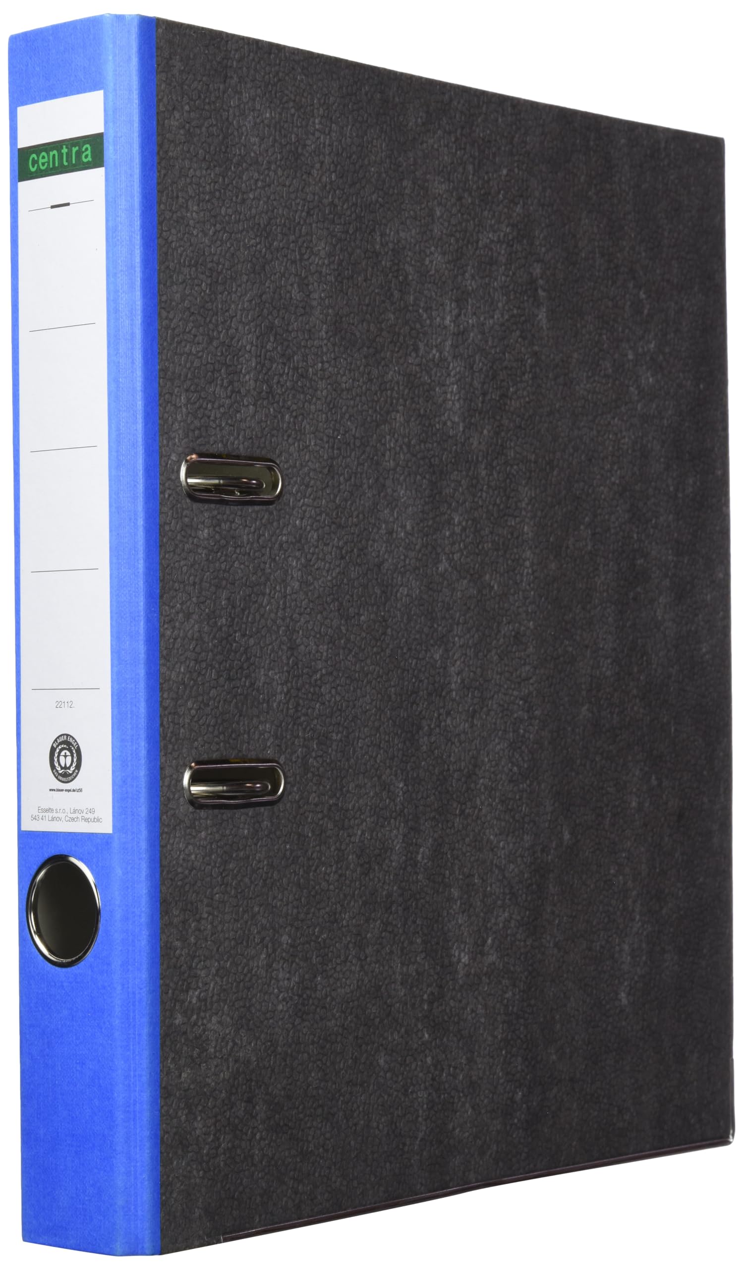 Centra Standard Lever Arch File – Parent 10-Page) Slim Blue