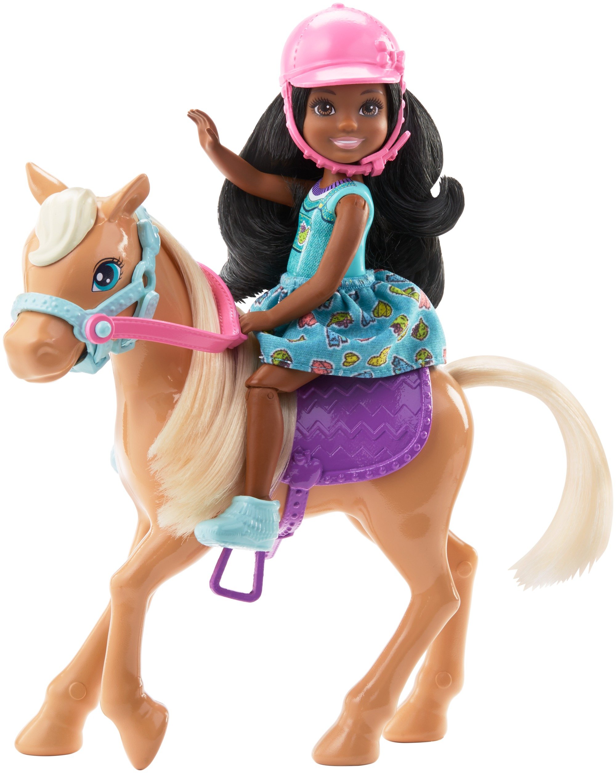 barbie club chelsea doll and horse