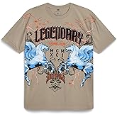 Southpole Mens Graphic T-Shirts - Stylish Cotton Blend Pullover Crewneck Streetwear Graphic Tees Short Sleeve Shirts for Men