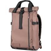 WANDRD PRVKE 21L Camera Backpack, Atacama Clay, Quick-Draw Side Access | 21L&ndash;25L rolltop pack with 16-inch laptop fit, camera cube compatibility, weather-resistant materials, and travel organization