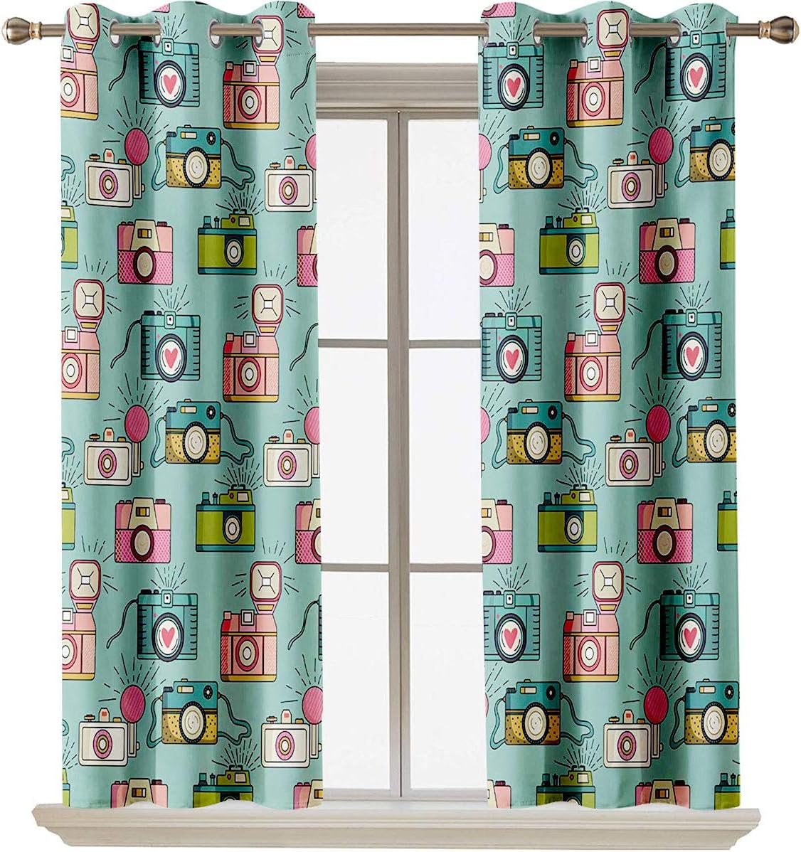 grommet curtains amazon