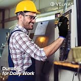 Velway 12 Pairs Safety Work Gloves PU Coated Non-Slip EN388 Size XL 10 view 4