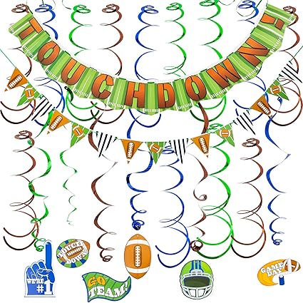 Amazon Com Joyin Football Hanging Swirl Decorations Football