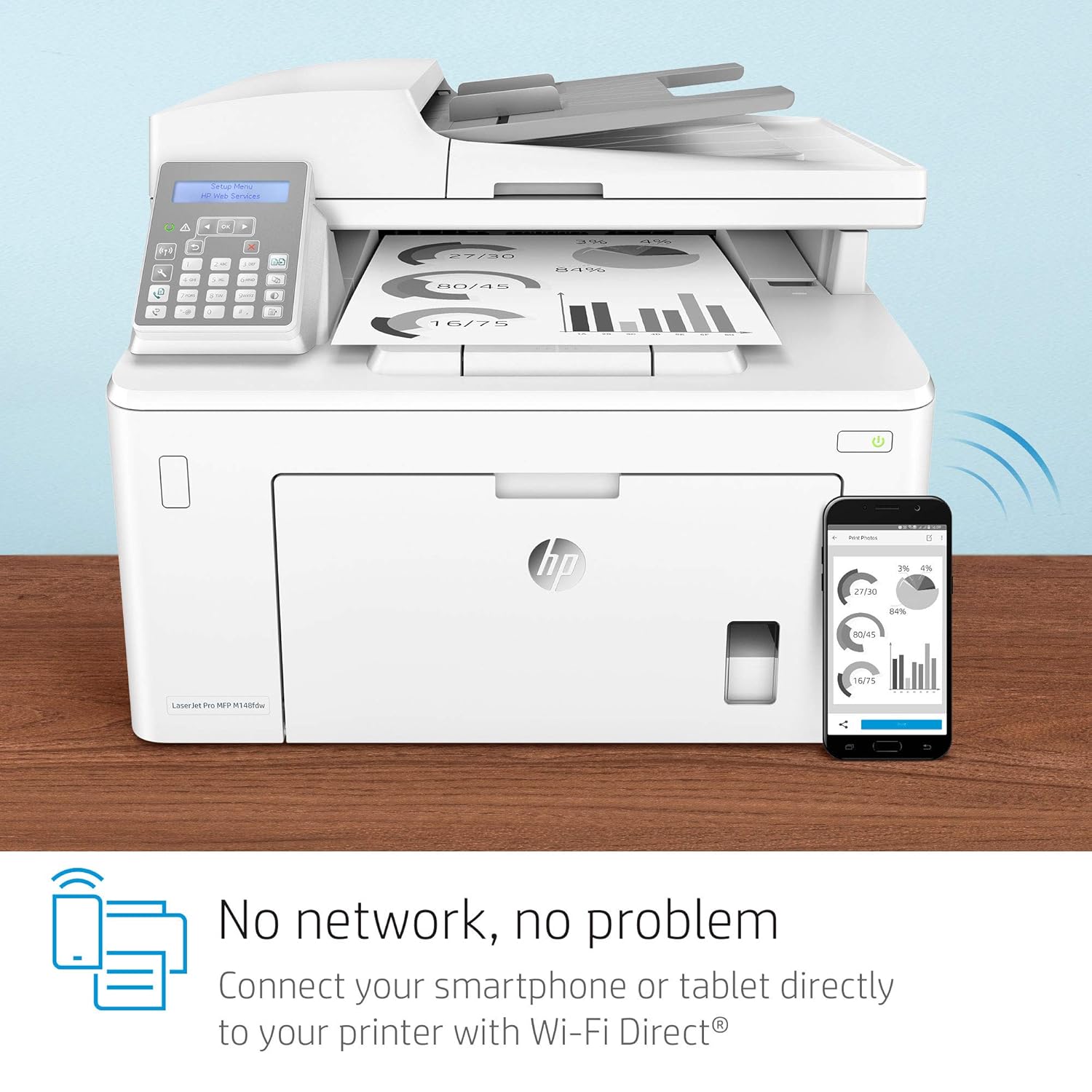 hp m148dw wireless setup