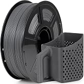 iSANMATE ASA-GF 3D Printer Filament, 10% Glass Fiber Reinforced, Superior Weather &amp; UV Resistance, High Strength &amp; Thermal Stability for Outdoor &amp; High-Impact Applications (1kg, Grey)