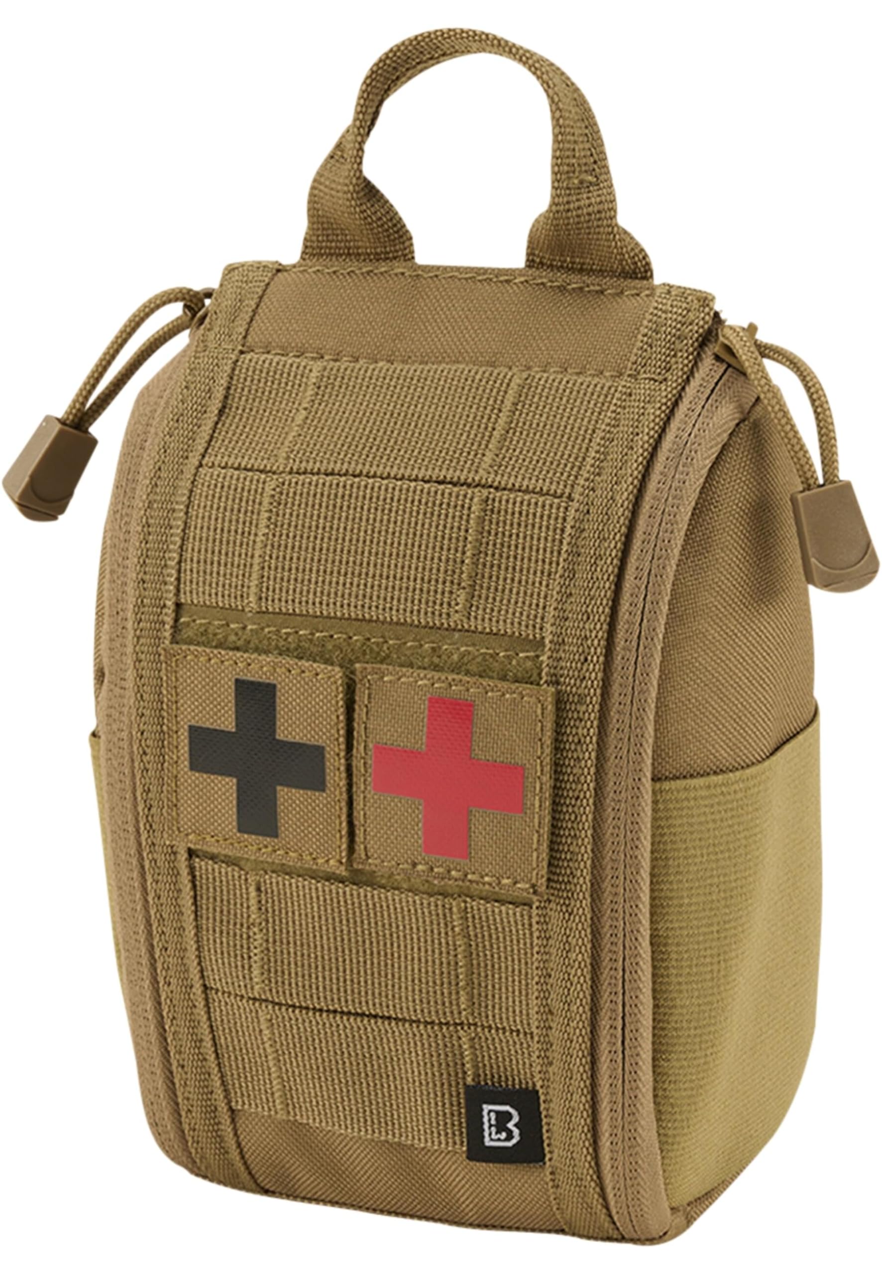 Brandit Molle First Aid Pouch Premium, Unisex Bag, camel,